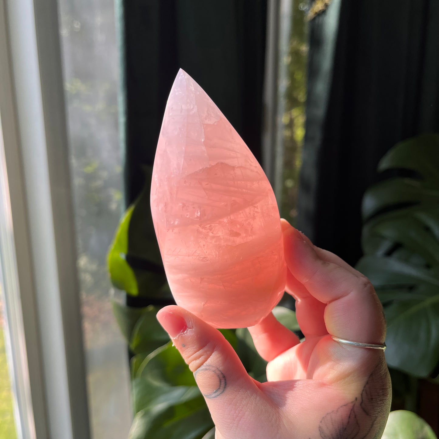 rose quartz // flame