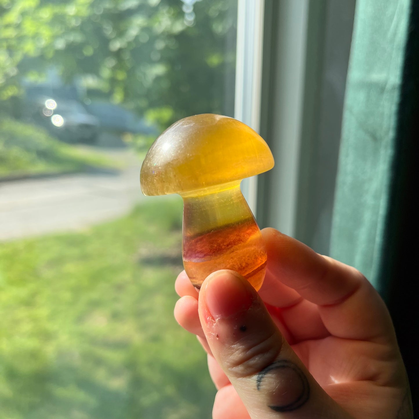 fluorite // mushroom